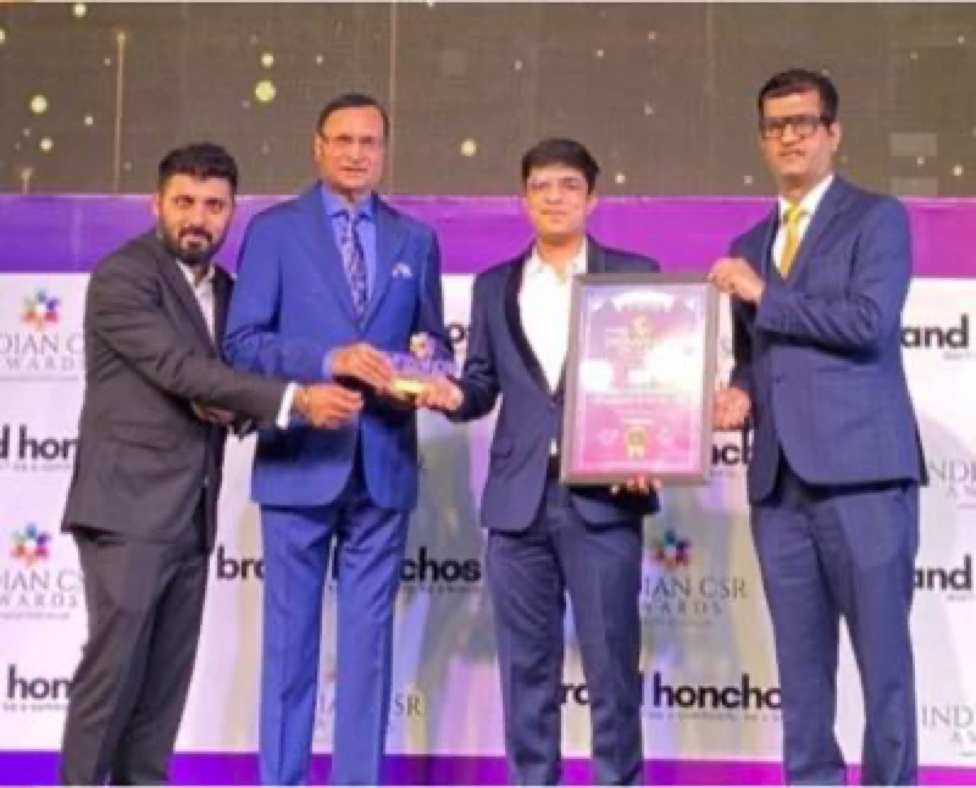 Indian CSR Awards ceremony